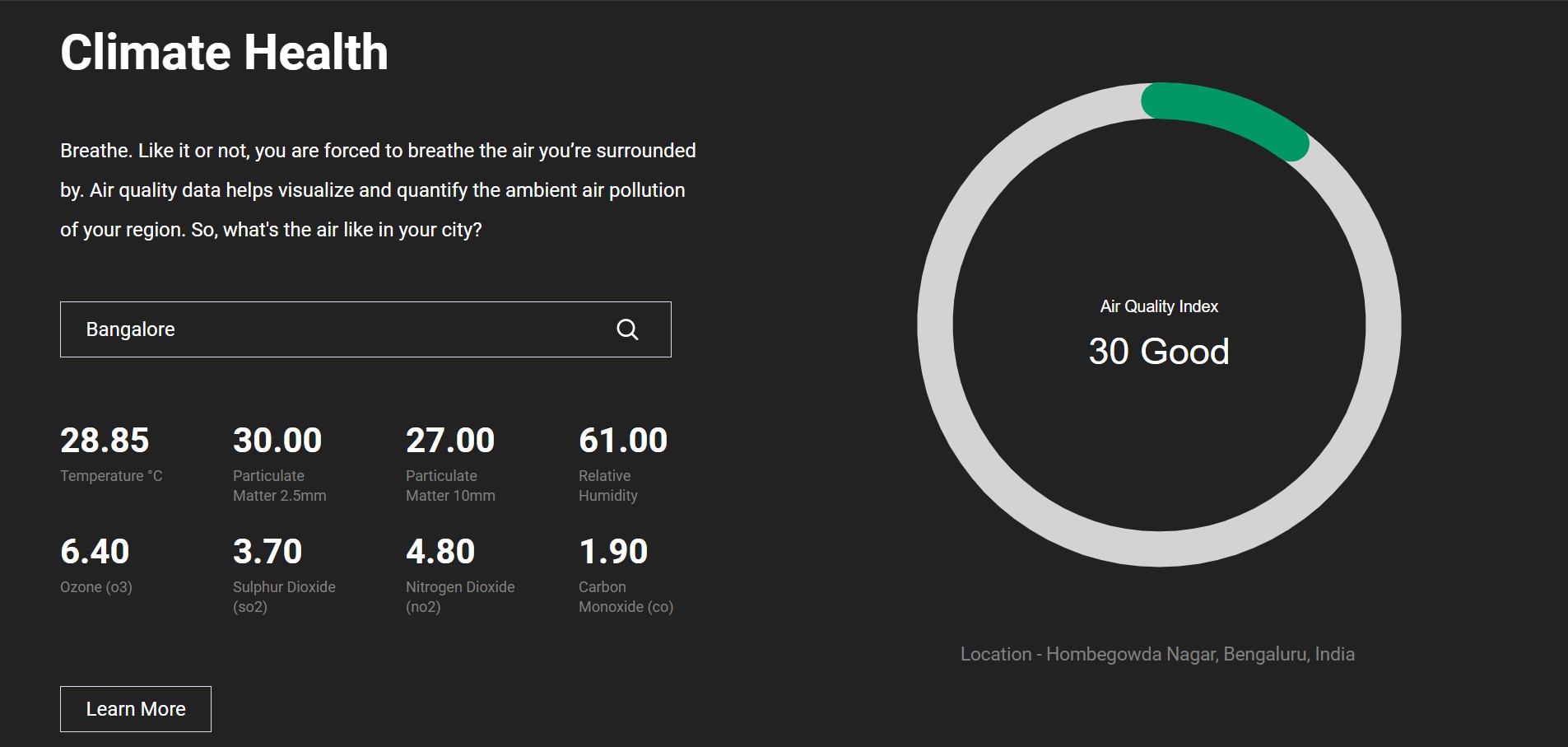 AQI Demo